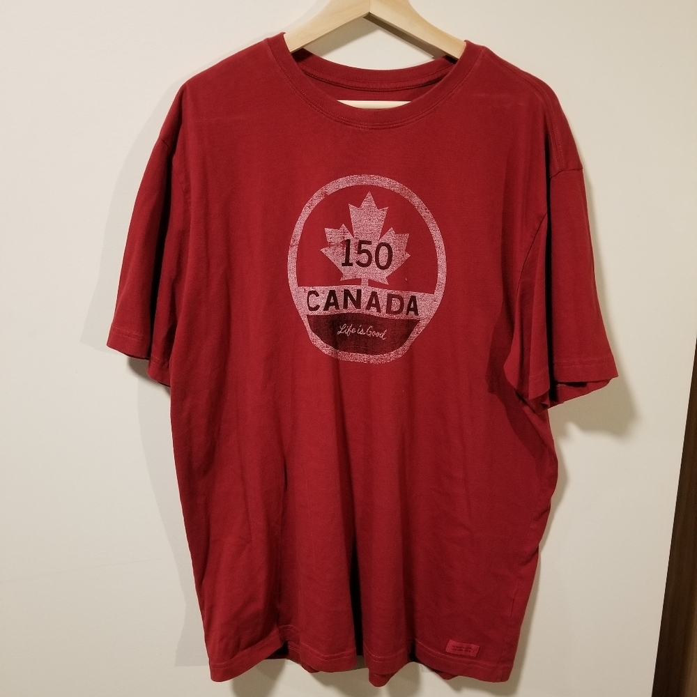 Life is Good Canada T Shirt